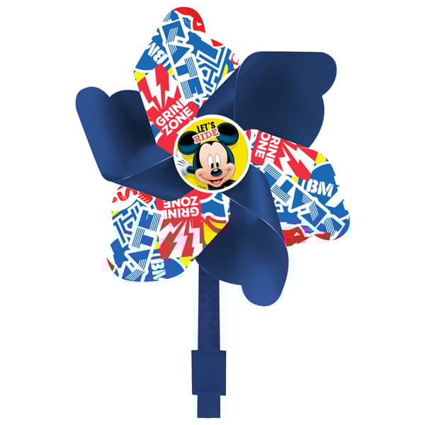 Disney Musse Pigg - Vindsnurra till cykeln - Blå 17 cm