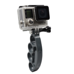 Grip-venlig greb / stativ til gopro kameraet, medfølger skrue