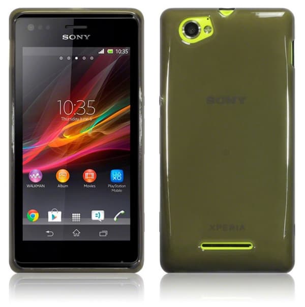 Back Cover Xperia M Smoke Black