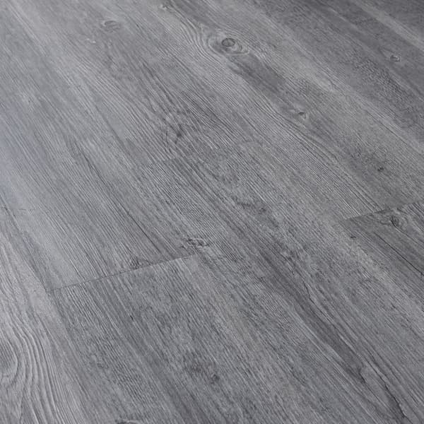 [neu.haus]® Vinylgulv - lægges med lim - 7 st.=0,975 qm - grå eg