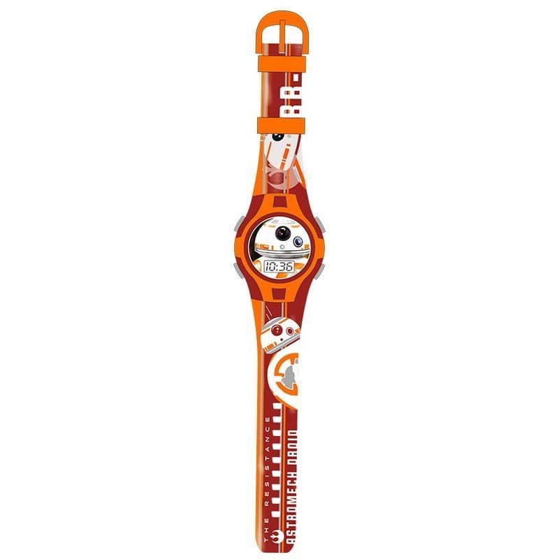 Star Wars Digital Armbandsur Klocka R2D2 Orange