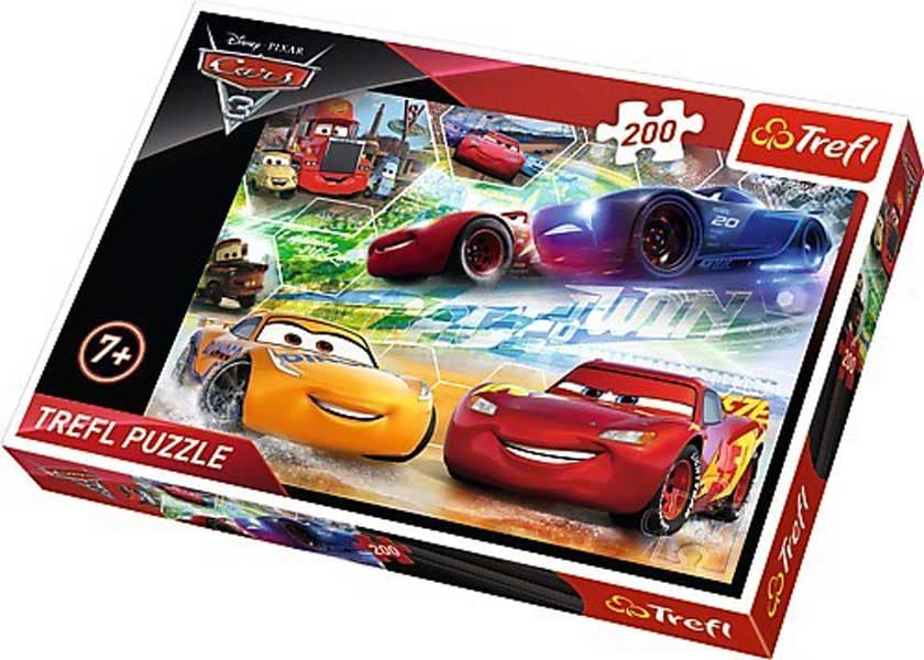 Trefl Pussel Disney Bilar 3: Vägen till seger 200 Bitars