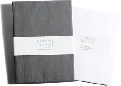 Queen Anne Dra-På-Lakan Vit 120X200 Qa
