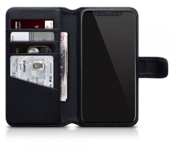 Mobilväska Nokia 5 Genuine Leather Black