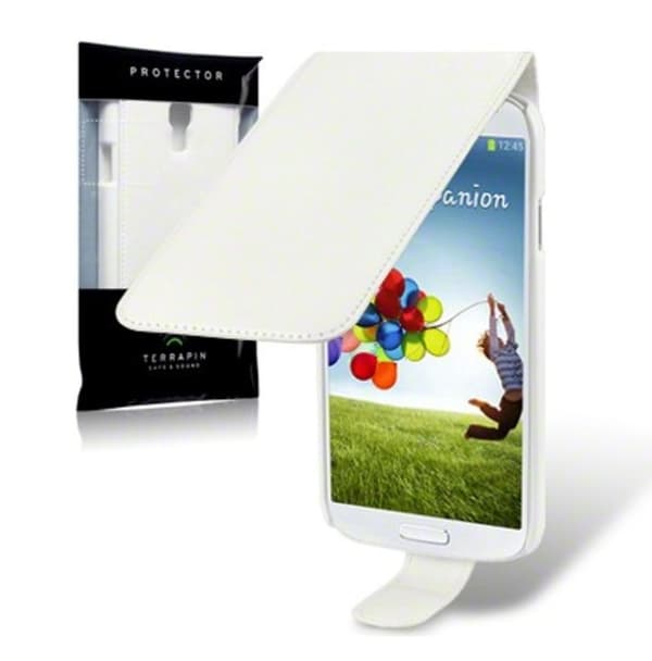 Flipväska i9500 Galaxy S4 BoneWhite Slim