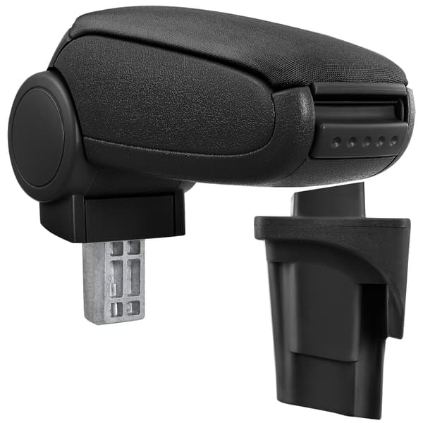 [pro.tec]® Armlæn til Seat Leon 1P (2005–2012) - tekstil - sort