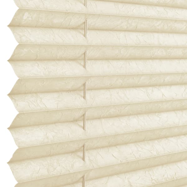 [neu.haus]® Plisségardin - 40x125 cm - beige - solbeskyttelse - uden at bore