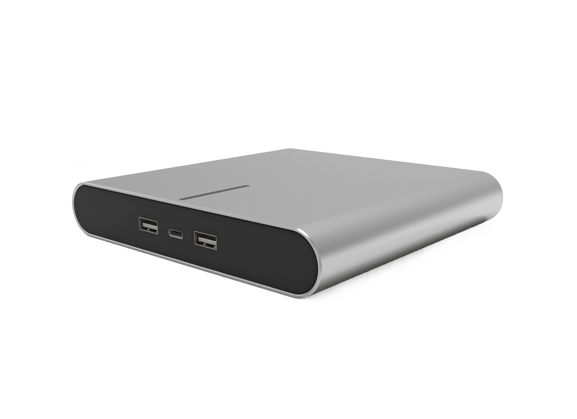 LIFEPOWR A3 27000 mAh powerbank med USB-C PD, USB-A og AC output