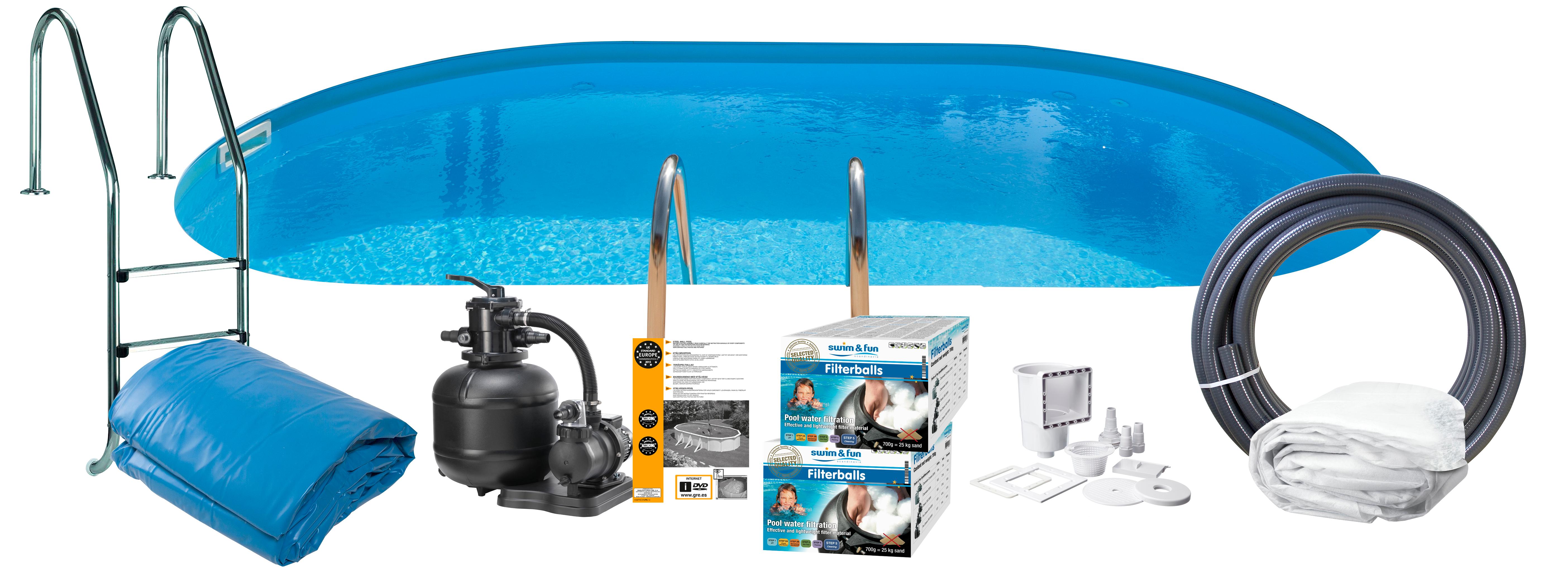 Pool Basic InGround 120 800x400 cm