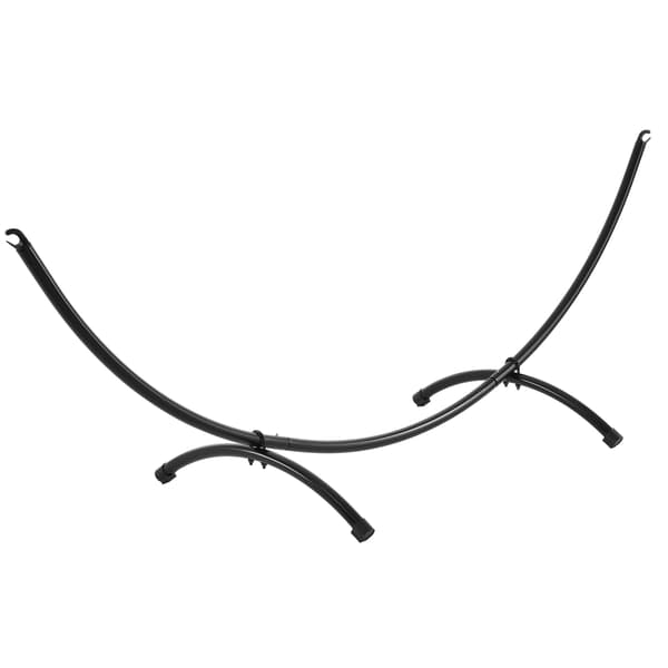 [casa.pro]® Hängmatta/Hänggunga med stativ - Flerfärgad
