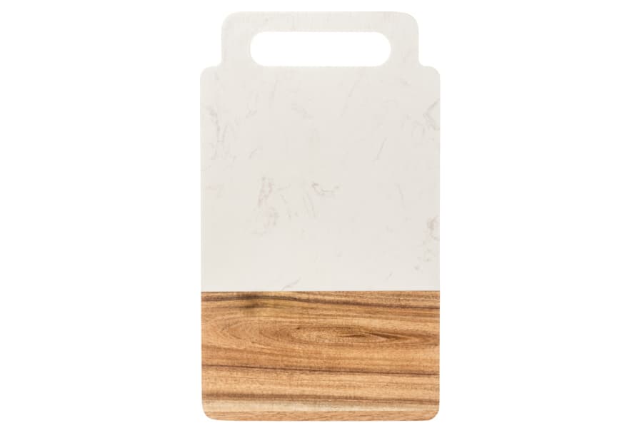 Maku Skärbräda - Marmor & Akaciaträ - 31 x 18 cm