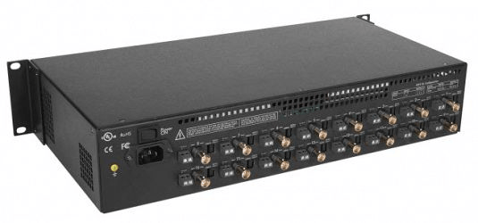 Passiv CCTV Power Integrator Hub 16 kanaler