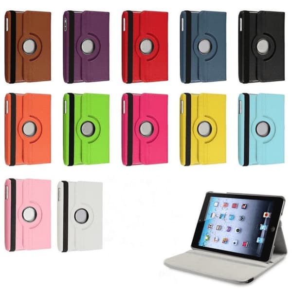 Fodral Ipad Mini / Mini Retina (Mini 2 & 3) Roterande 360° - Röd