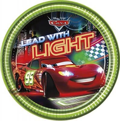 Små Papperstallrikar Disney`s cars 8-pack