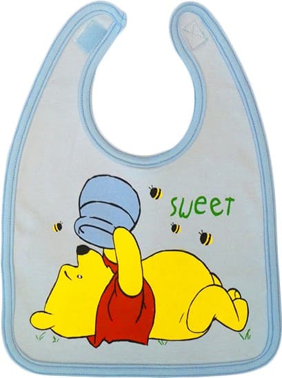 Disney Nalle Puh Haklapp Ljusblå
