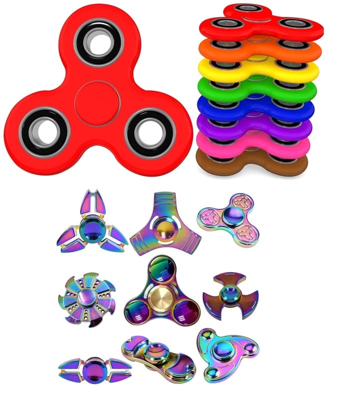 Fidget Spinner Julkalender Bundle (24 st)