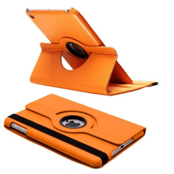 Fodral Ipad Mini / Mini Retina 2 & 3 (Roterande 360°) - Orange