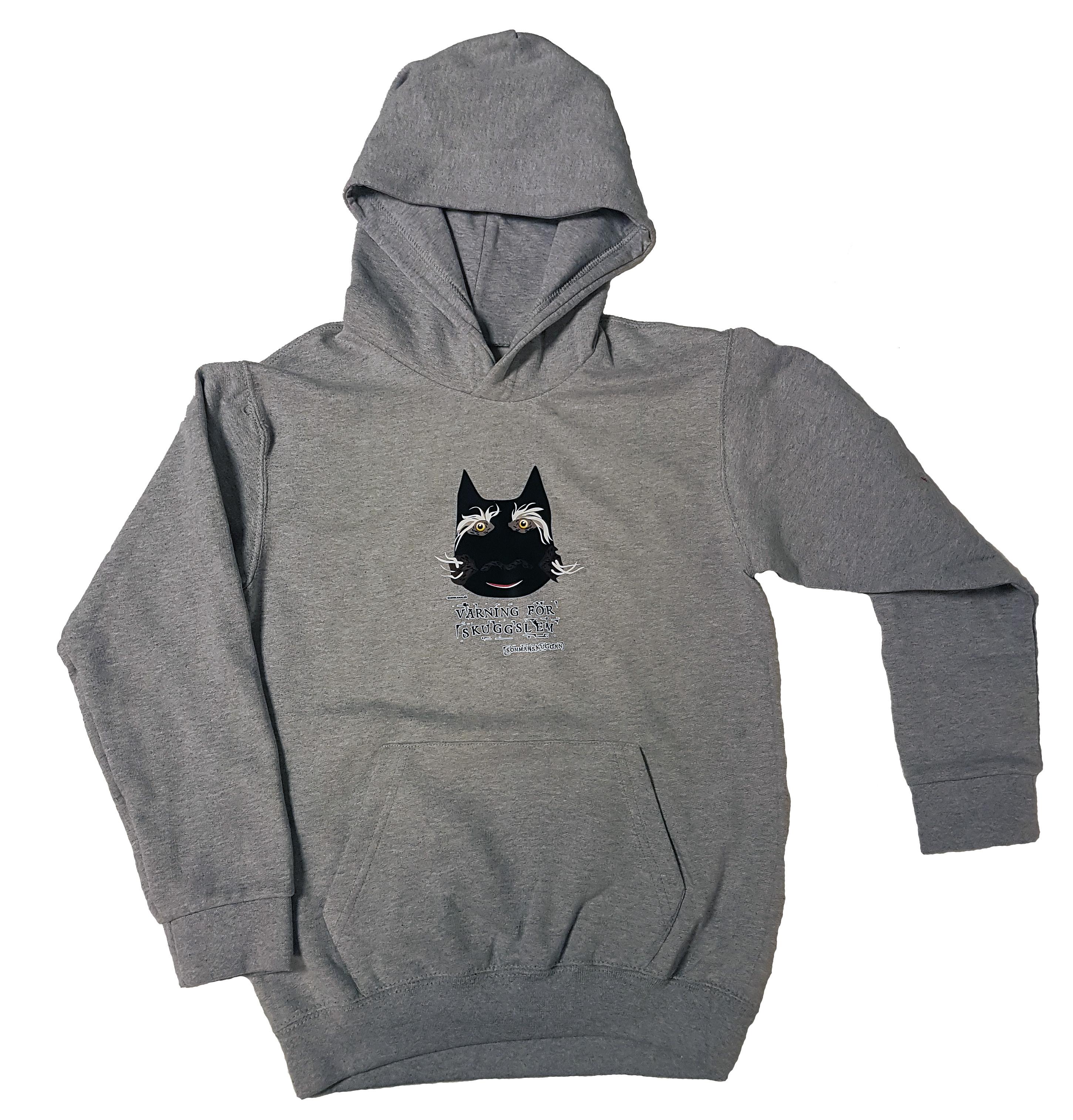 Sommarskuggan Hoodie ljusgrå, stl XS