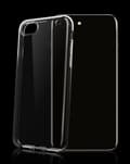 Miniatyrbild 2 av 3: Transparent TPU skal +2st skärmskydd till iPhone X/XS