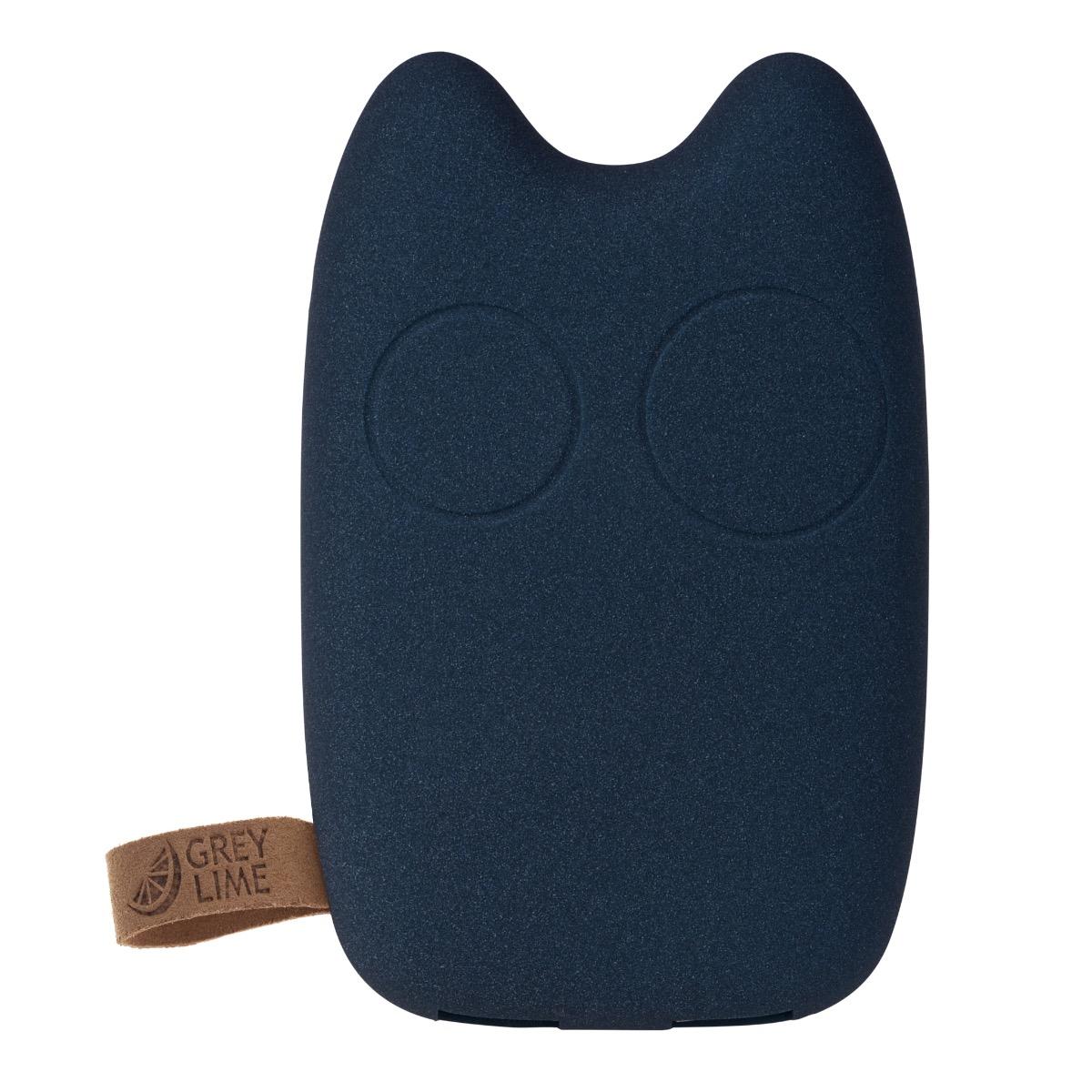 GreyLime Power Owl, 7800 mAh powerbank, Dark Blue