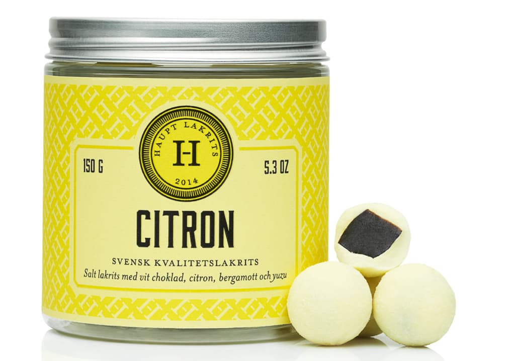 Haupt Lakrits - Citron 150g