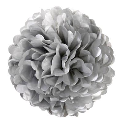 Pom Pom - Mini - Silver