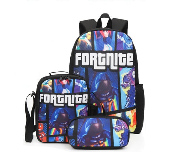 Fortnite Rygsæk + skuldertaske + Blyant