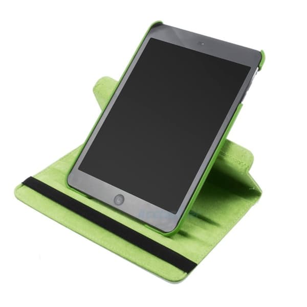 Fodral Ipad Mini / Mini Retina (Mini 2 & 3) Roterbar 360° - Grön