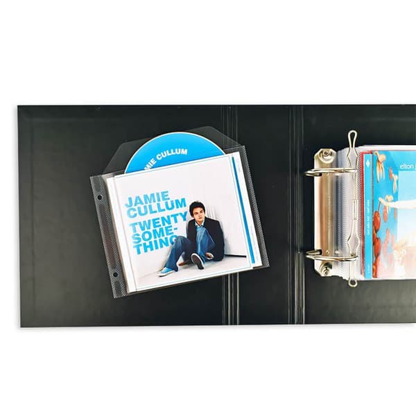 CD-tasku kansiorei ityksellä CD-levyjen säilytykseen - 100 kpl