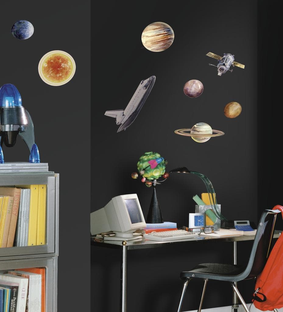 Vægdekoration - Space Travel - RoomMates - Wallstickers