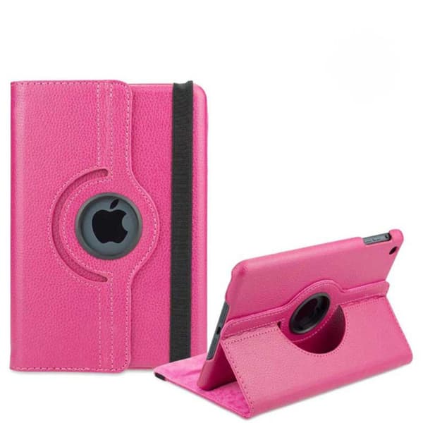 Fodral Ipad Mini / Mini Retina (Mini 2 & 3) Roterande 360 - Rosa