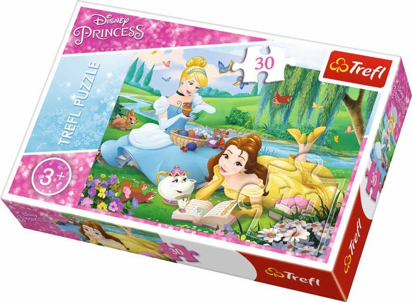 Trefl Disney Prinsessor: Belle & Askungen 30 Bitars
