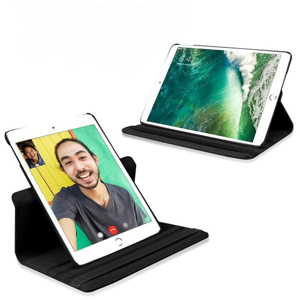 Fodral iPad 9,7" (2017/2018) Roterande 360° - Svart