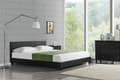 Miniatyrbillede 2 af 2: Corium® Dobbeltseng Barcelona - 200x140cm - sort
