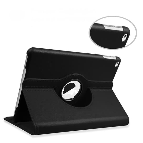 Fodral iPad 9,7" (2017/2018) Roterande 360° - Svart