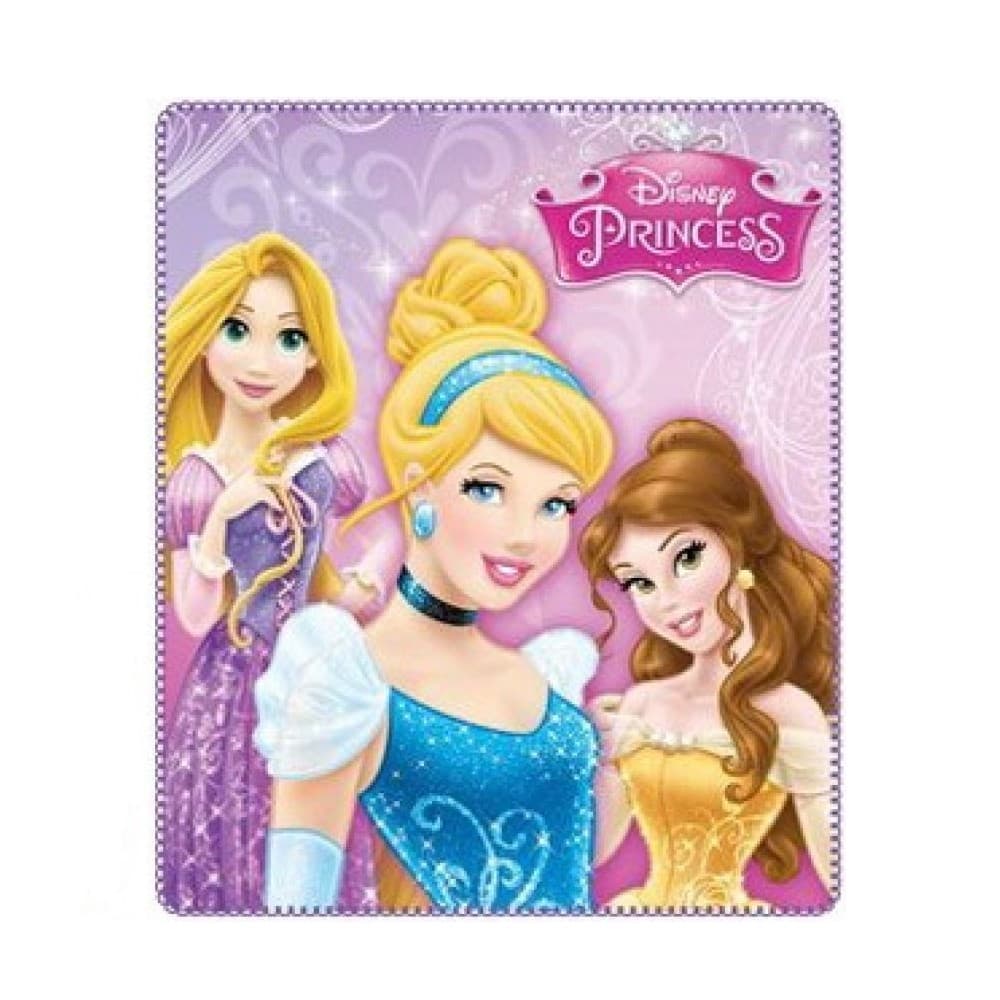 Disney Prinsessor Fleecefilt Lila