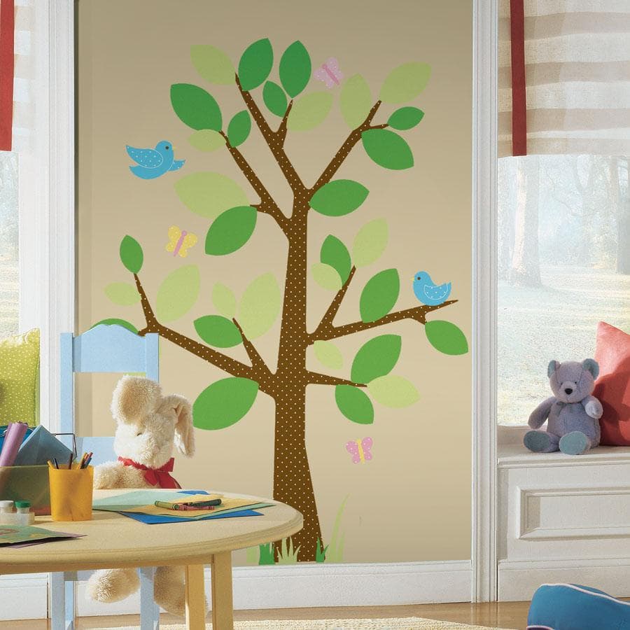 Vægdekoration - Dotted Tree - RoomMates - Wallstickers