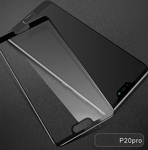 Heltäckande härdat glas till Huawei P20 pro