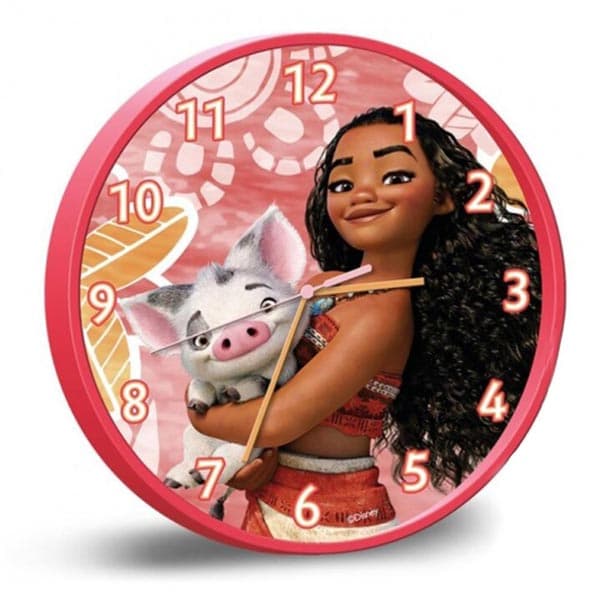 Disney Vaiana Väggklocka 25 cm