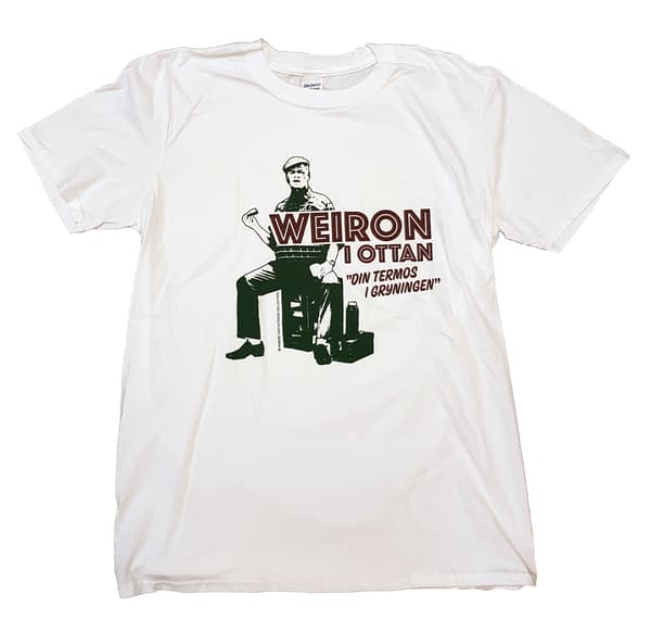 Robert Gustafsson - T-shirt "Weiron i ottan", stl M