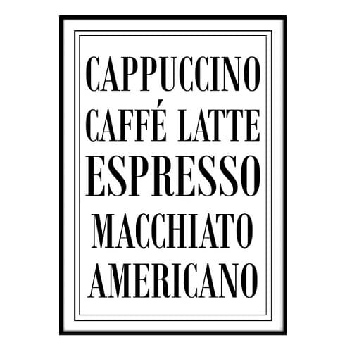 KAFFESORTER POSTER