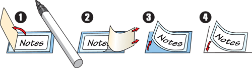Lamineringsetiketter, 20 x 60 mm - 30 st.