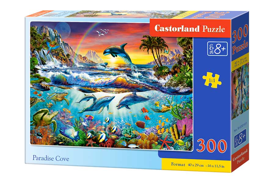 Bild av Castorland Paradis Bukten 300 Bitars Pussel