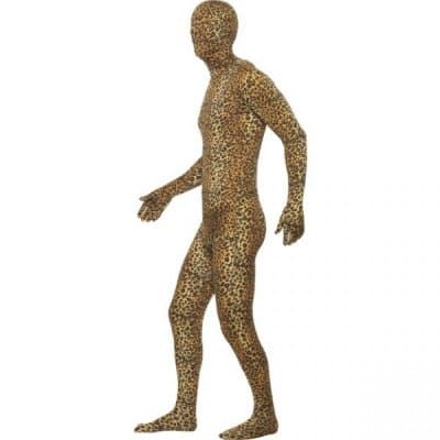 Second Skin Leopardmönster Maskeraddräkt