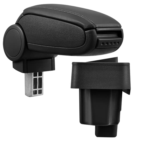[pro.tec]® Armlæn til BMW E36 (1990-2000) alle varianter undtagen Compact - kunstlæder - sort