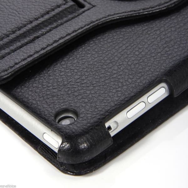 Fodral Ipad Mini / Mini Retina (Mini 2 & 3) Roterbar 360 - Svart