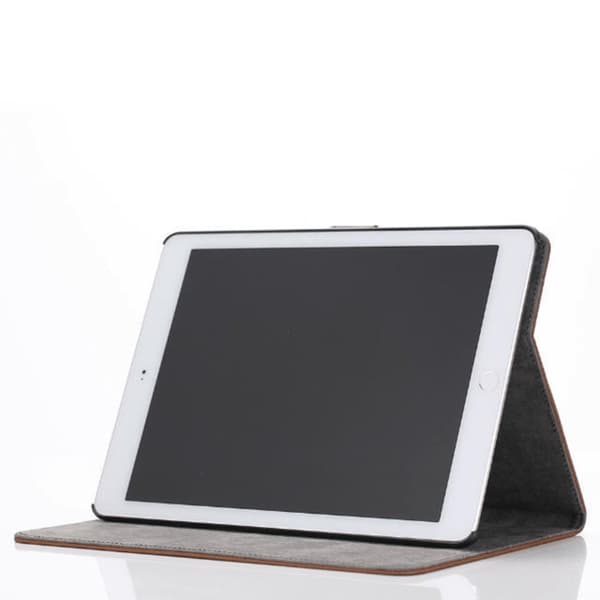 Fodral Mocka/Läder iPad Air 2 - Retro Brun/Kastanj
