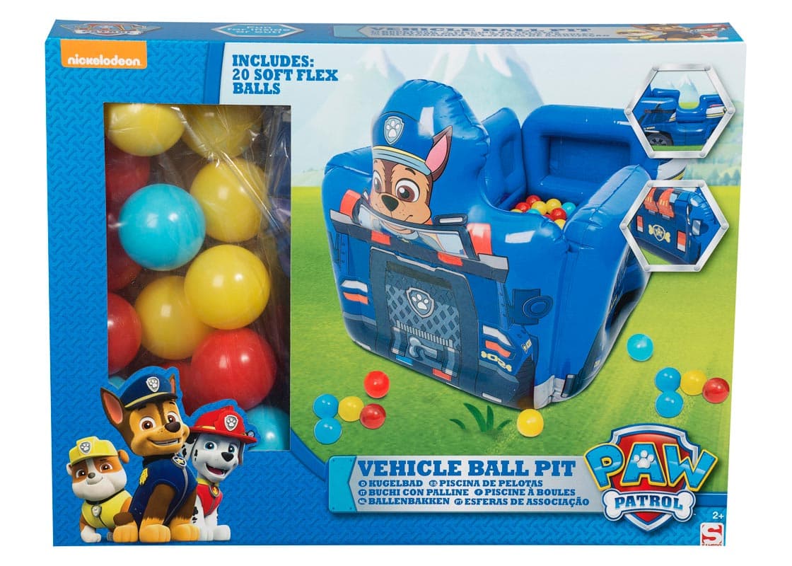 Paw Patrol Bollhav Uppblåsbar Bil Chase