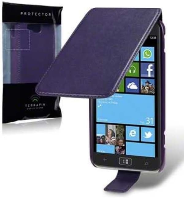 Flipväska i8750 Ativ S Purple Slim