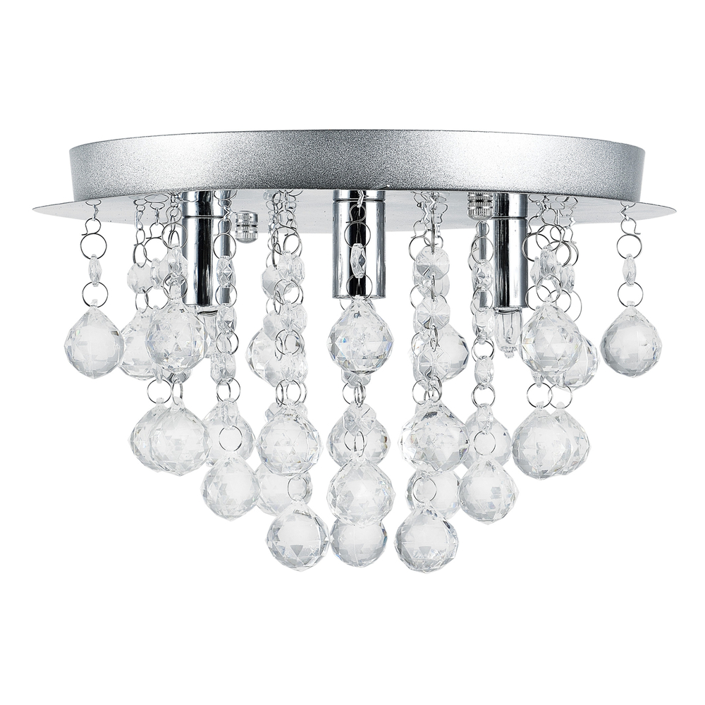 Bild av [lux.pro]® Stilig plafond - Trio - krom / silver